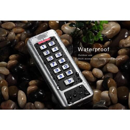 Up to 2000 users IP68 RFID two relays standalone access control for single/two doors Anti-passback