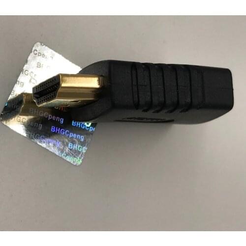 HDTV Male to Female Joiner Connector High speed Gold Plated Interface F-M Adapter HDMI-Compatible Extension Support 1080P 1Pcs