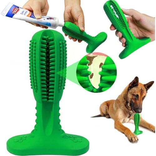 Dog Toys Interactive Rubber Pet Toys Chew Bite Cleaning Dog Tooth Brush For Small Puppy Large Dog Accessories Supplier Dropship