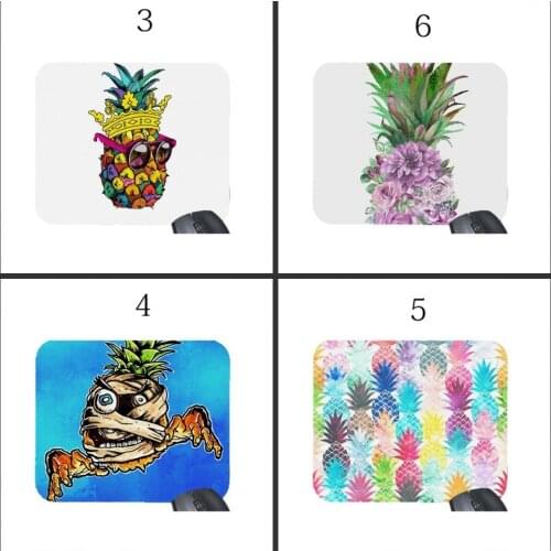 Mairuige 2018 Colorful Pineapple Office Mice Gamer Soft Gaming Mouse Pad Size for 180*220*2mm and 250*290*2mm Mousepad As