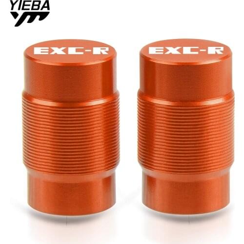 Motorcycle Accessories Wheel Tire Valve caps CNC Aluminum Airtight Covers For 450/530 EXC-R EXC R 2008-2011 High quality
