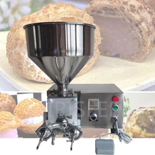 New design used for cupcakes donuts bread cake cheese corn puffs filling filler making machine