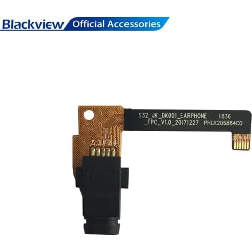 Blackview Original Earphone Port FPC for BV9500PRO Small PCB Board 3.5mm Jack for Blackview USB Jack for BV9500