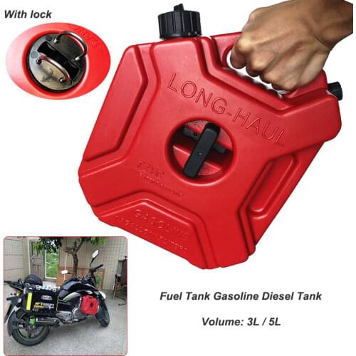 For BMW 5L Fuel Tanks Plastic Petrol Cans Car Jerry Can Mount Motorcycle Jerrycan Gas Can Gasoline Oil Container fuel Canister