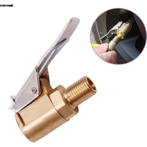 6-8mm Portable Inflatable Pump Car Tyre Wheel Valve Clip For Car Tire Air Chuck Inflator Pump Valve Connector Clip-on Adapter