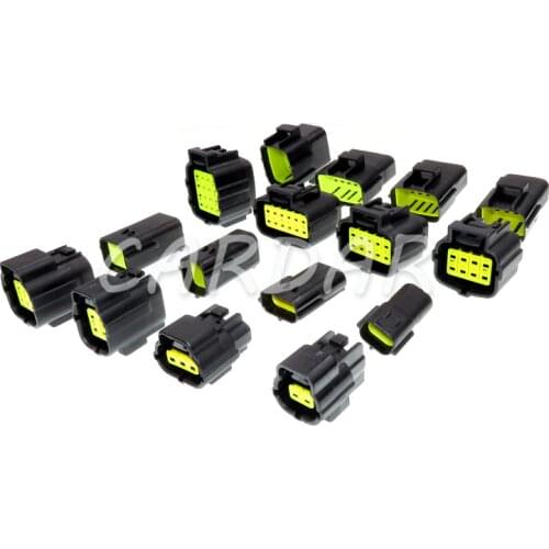 1 Set Denso Connector 1 2 3 4 6 8 10 12 16 Pin Way Waterproof Wire Plug Car Auto Sealed Electrical Truck Socket