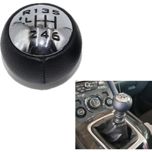 Manual Gear Shift Knob Lever Stick Handle For Peugeot 307 308 3008 407 807 Partner B9 Tepee Citroen C3 (A51) C4 Picasso