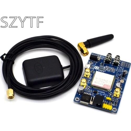 SIM808 instead of SIM908 module GSM GPRS GPS Development Board IPX SMA with GPS Antenna available for Raspberry Pi or Arduino