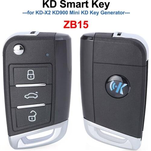 KEYDIY ZB15 KD Smart Remote Key Universal KD Auto Car Key Fob for KD-X2 Key Generator,ZB01-4 Fits More than 2000 Models