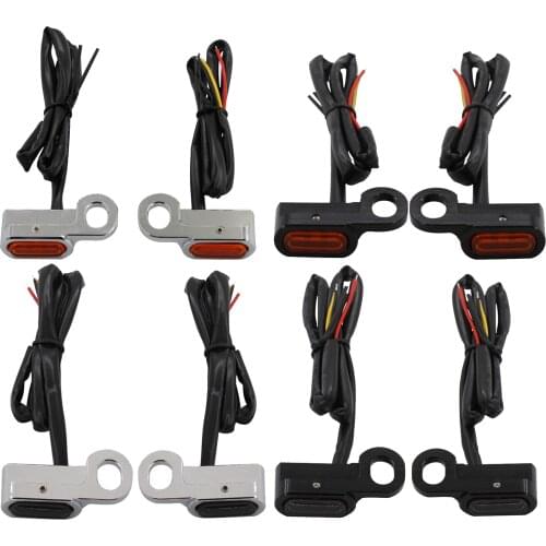 1 Pair 12V Turn Signal Indicator Light for Harley Touring 2016-2017