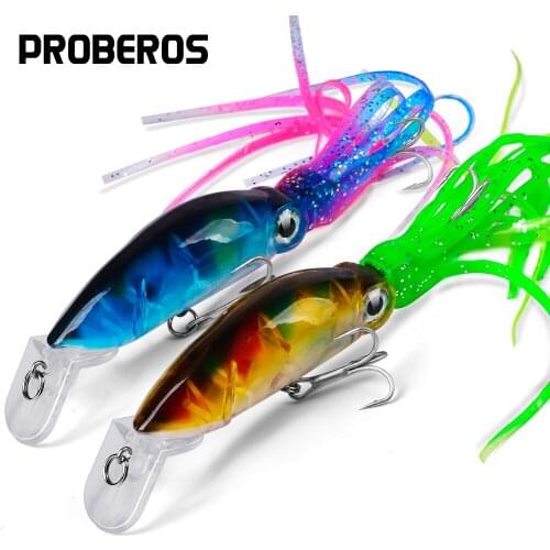 1pcs Sleeve-Fish Fishing lure 6.89inch-17.5cm/18g 6 Colors Fishing Bait with Treble Hook Aluminum-Finish Baits