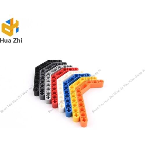 8PCS 32009 Beam 1 x 11.5 Double Bent ThickBuilding Blocks Parts MOC DIY Education Build Toys Brick