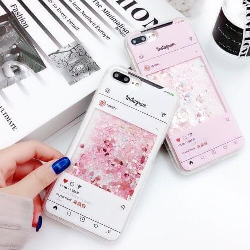 Lovely Dialog Box Case for Xiaomi Mi 5X 6X A1 A2 A3 Lite Cases Glitter Quicksand Chatting Frame Phone Cover