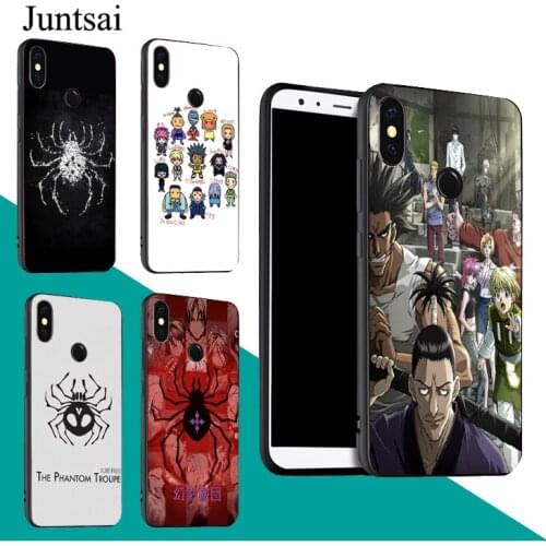 Phantom Troupe Hunter X Hunter Case For Redmi Note 9 Pro 9S 8T 8 Pro 9A 9C For Mi 9 9T Note 10 Lite For POCO X3 Couqe