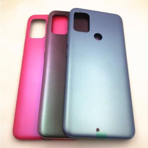 For Motorola Moto G30 XT2129-1 XT2129-2 Back Battery Cover Rear Panel Door Housing Case Repair parts + Power Volume button