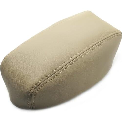 For Toyota 4Runner 1996 1997 1998 1999 2000 2001 2002 Microfiber Leather Car Center Console Lid Armrest Box Cover Trim Beige