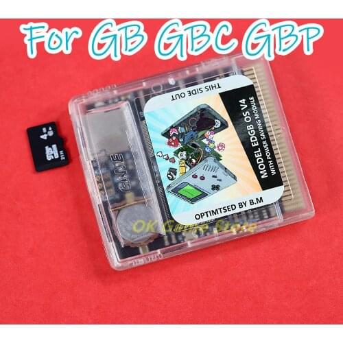 1set For GB GBC GBP Game Console EDGB Remix Game card Cartridge Install 2700 games with 4G memory card
