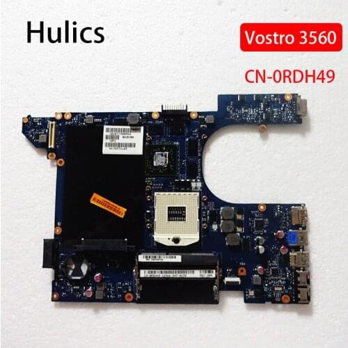 Hulics Original CN-0RDH49 0RDH49 RDH49 QCL00 LA-8241P Mainboard for Dell Vostro 3560 V3560 Laptop Motherboard with HD 7600M card