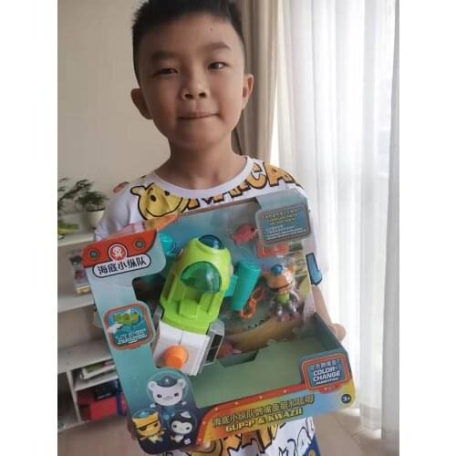 NEW Octonauts Toys Gup E M Toy Models Boat Ship Submarines with Figures Captain Barnacles Kwazi Baby Children Xmas Gift