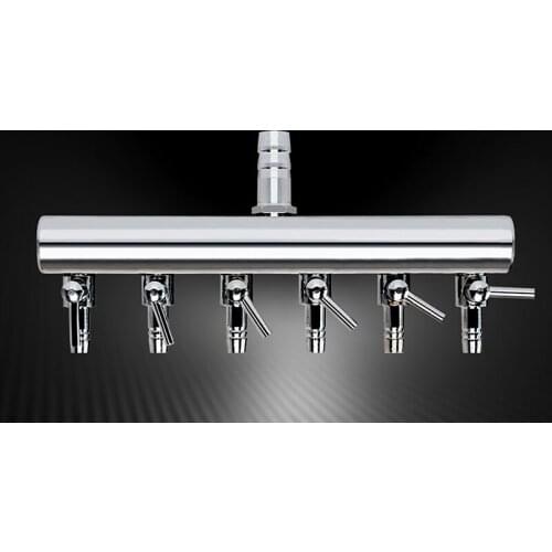 New Distributor Aquarium Stainless Steel Lever Fish Tank Durable Oxygen Pump Accessories Splitter Air Flow Control