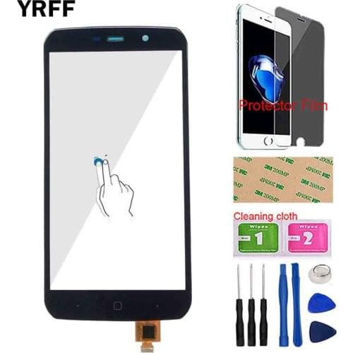 Touch Screen Panel For Vernne Active Touch Screen Digitizer Panel Lens Sensor TouchScreen Front Glass Tools Protector Film