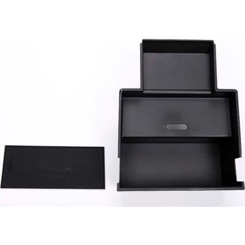 Car Armrest Storage Box Container fit For Jaguar XE XF F-PACE 2016-2018