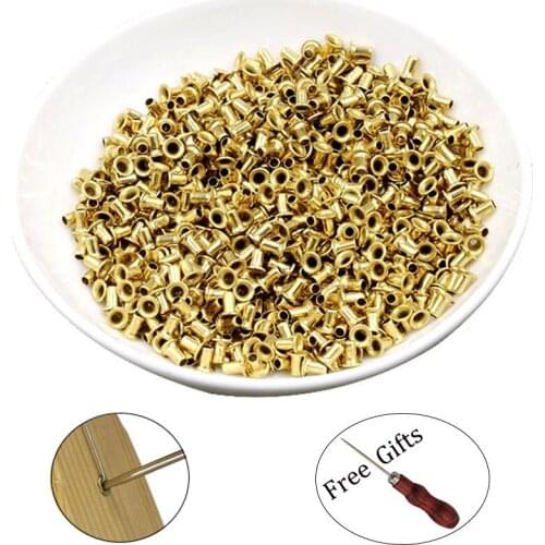 2200-12600pcs Honeycomb Copper Eye Honeycomb Box Base Plating Copper Eye Bee Bee Industry Copper Eye Beekeeping Tool