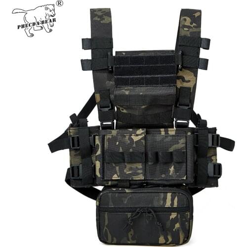 900D light weight army fans combat vest multicam black camouflage quick release paintball body armor airsoft tactical chest rig