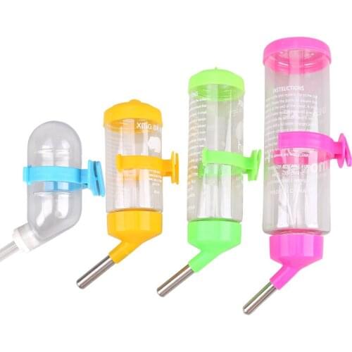 Ball Kettle Drinker Ball Feeder Hanging Drinking Bottle Rabbit Cat Drinker Pet Product Plastic Food Container For Small Pet