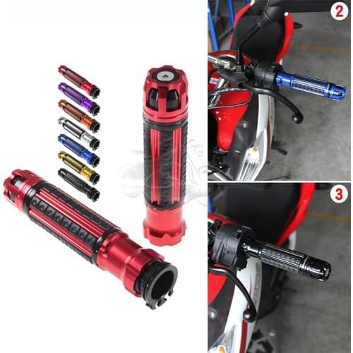 7/8" 22mm Motorcycle Handle Bar Hand Grips Fit For YZF R1 R6 R3 R125 R25 TMAX 500 530 560 MT-09 MT-07 X-MAX NMAX FZ1 FZ6 FZ8 XJR