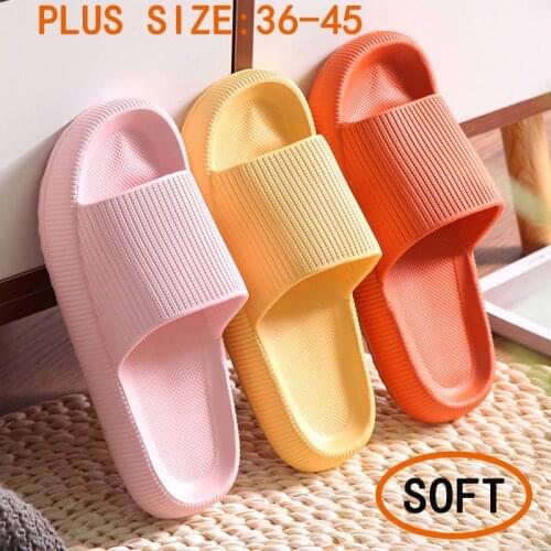 2021 Quick-Drying Thickened Non-Slip Women Sandals Thick Sole Organizer House Man Slippers Bathroom Summer Beach Sandals Shoes