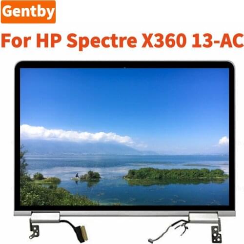 4K X360 13-AC LCD Touch Screen For HP Spectre X360 13-AC Series 13.3" Laptop LCD Display Touch Screen Full Assembly Replacement