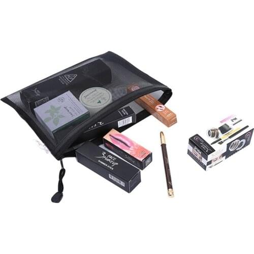 Casual Travel Cosmetic Bag Toiletry Beauty Wash Kit Bags Women Zipper Make Up Transparent Makeup Case Organizer Storage Pouch