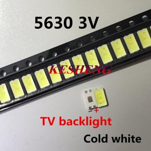Lextar LED backlight 0.5w 5630 3v cool white backlight LCD TV 1000pcs TV application PT56Z03 V2 3000PCS