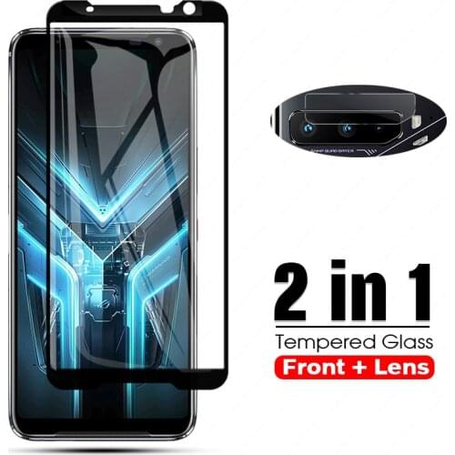 For asus phone rog phone 3 rog3 full cover tempered glass camera screen protector For ASUS ROG Phone 3 protective glass ZS661KS