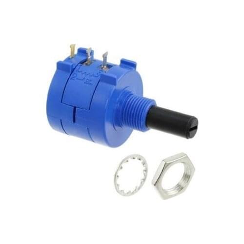 1PCS 3590S-2-501L 500 Ohm Rotary Wirewound Precision Potentiometer Pot 10 Turn K