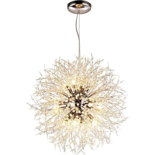 2020 Nordic creative pendant light restaurant bedroom living room lamp clothing store ins dandelion chandeliers G9 Led Lighting