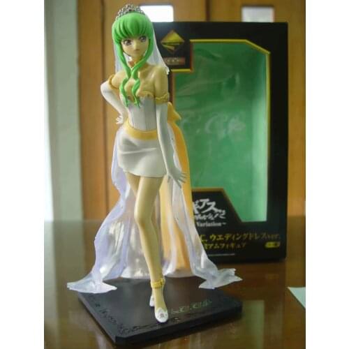 Anime Code Geass Lelouch Of The Rebellion Bride Ver. C.C. PVC Action Figure Toy
