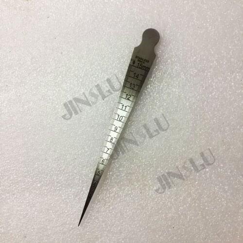 Free Shipping 5pcs Tapered Scale Welding Gauge (1-15cm) Test Ulnar Welder Inspection