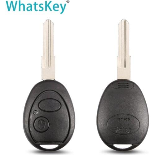 WhatsKey For Land Rover Car Key Shell Cover Case 2 Button For Landrover Sport LR3 Discovery 1999-2004 Replacement key housing