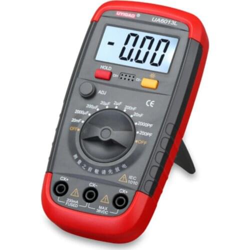 1 Pc UA6013L Auto Range Digital LCD Capacitor Capacitance Test Meter Multimeter Measurement Tester Meter Brand New
