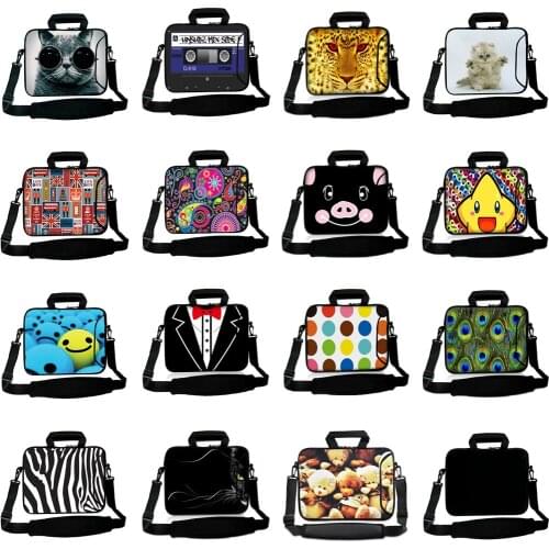 For Macbook Air Pro 11.6 12 13.3 15 16 New Waterproof Notebook 10 13 14 15.6 17inch Laptop Carry Bag Messenger Handle Case Cover