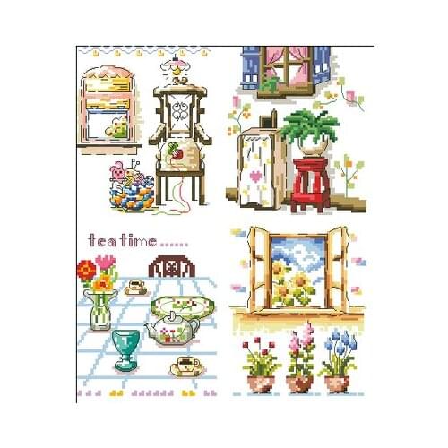 HH Mouse avatar Counted Cross Stitch Kit Cross stitch RS cotton with cross stitch Still around GD 445