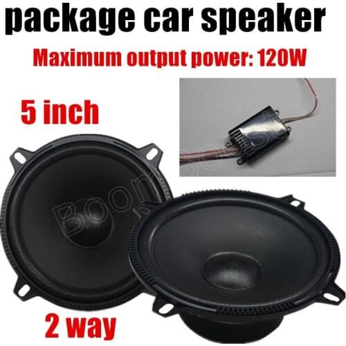 Good Quality a pair 5 inch car package speaker audio conversion accessories car stereo audio speaker Free Shipping