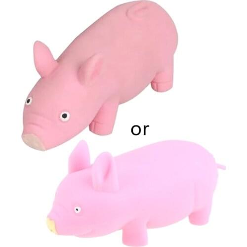 Stress Relief Anger Venting Toy, Creative Pink Pull Pig Decompression Toy, Creative Sensory Decompression Toy