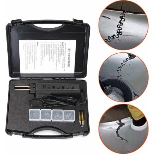 Car Bumper Dashboard Repair Tool Welding Repair Kit Plastic Hot Staplers with 200 Staples