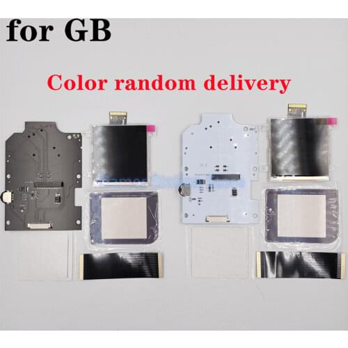 New DMG IPS LCD full screen kits for GB DMG High light Brightness for Gameboy DMG Console Repair with glass len accessaries