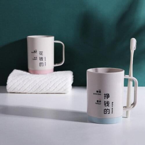 Bathroom Plastic Travel Portable Toothpaste Toothbrush Holder Rinsing Washing Cup Mug Tooth Brush Storage Organizer Cup