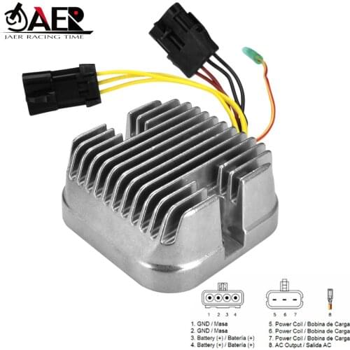 JAER Regulator Rectifier for Polaris 4011925 4012384 4011569 Ranger 500 700 XP EFI RANGER RZR 800 EFI MILITARY SPORTSMAN 700