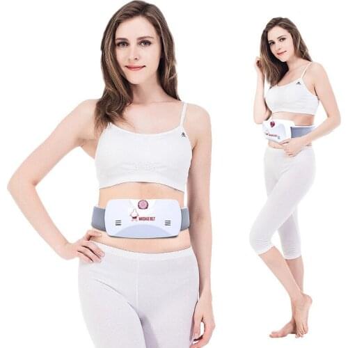 Power Plate Shook Slimming Machine Leg Massage Belt Vibration Electric Abdominal Vibration Fitness Massager